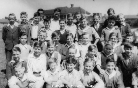 Photo:Form 6 Glastonbury Boys School 1946 Peter Leonard Back row 2nd from left