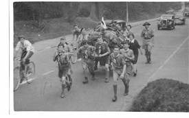 Photo:Hiking From Reigate Fort 1952