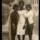 Photo:Mary Boateng (Ghana), Joyce Edmund (Trinidad) and Beatrice (Ghana) St. Helier nurses 1960's
