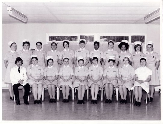 Photo:Student nurses September 1970