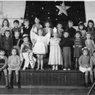 Photo:"Sleeping Beauty" with the pupils of School no 9 Green Wrythe Lane circa 1954