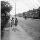 Photo:Middleton Rd. with John Young's daughter and friend  c. 1962