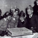 Photo:Green Wrythe Lane Infants School 21st party. 17th Feb.1956